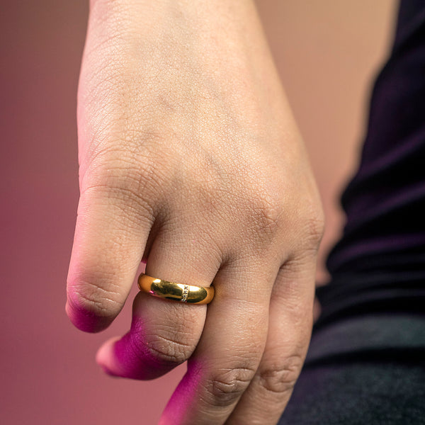Classic Elegance Ring - 18k Gold Plated