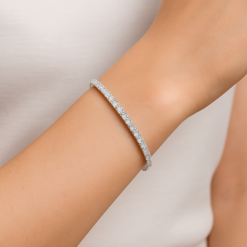 Modern Charm 925 Silver Bracelet