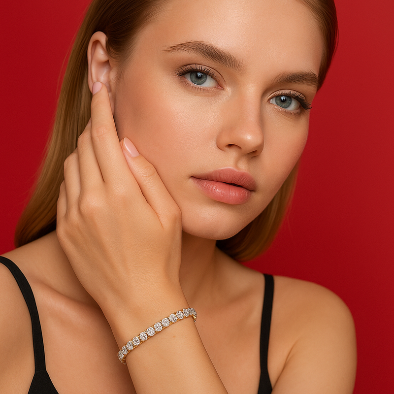 Diamond Affair 925 Silver Bracelet