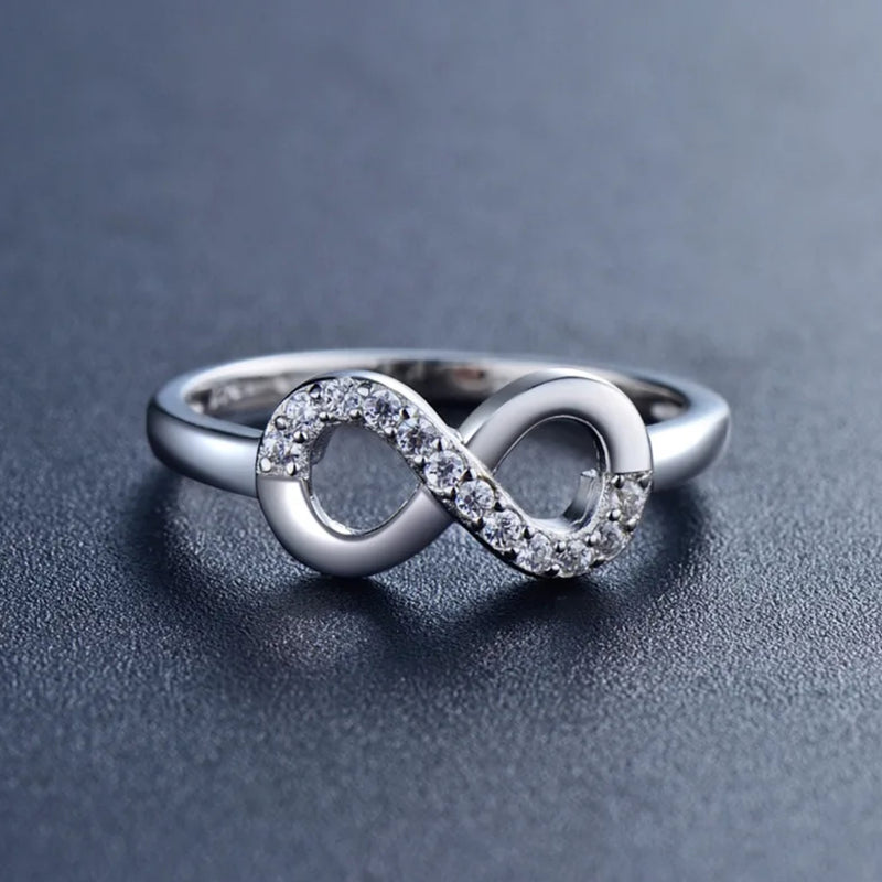Infinite 925 Silver Ring