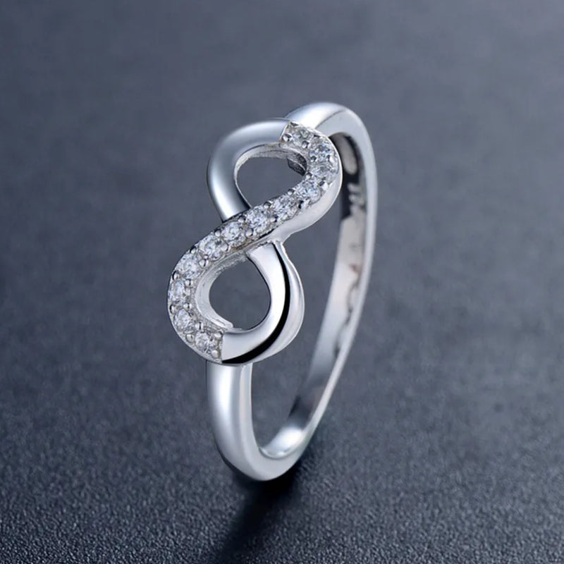 Infinite 925 Silver Ring