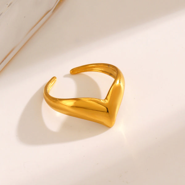 Passion Love Ring - 18k Gold Plated (Adjustable)