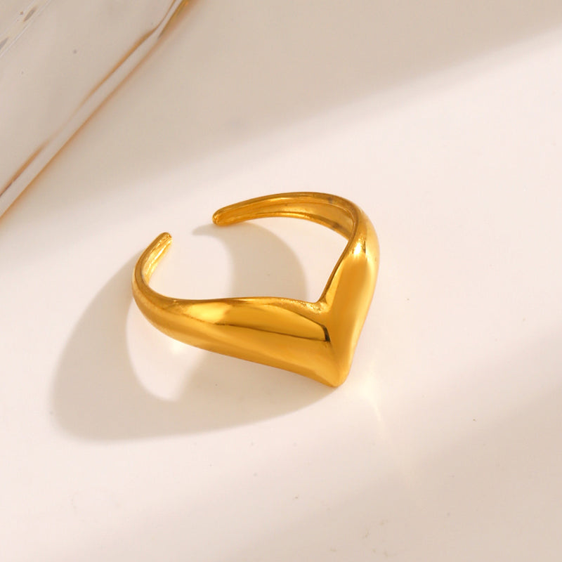 Passion Love Ring - 18k Gold Plated (Adjustable)