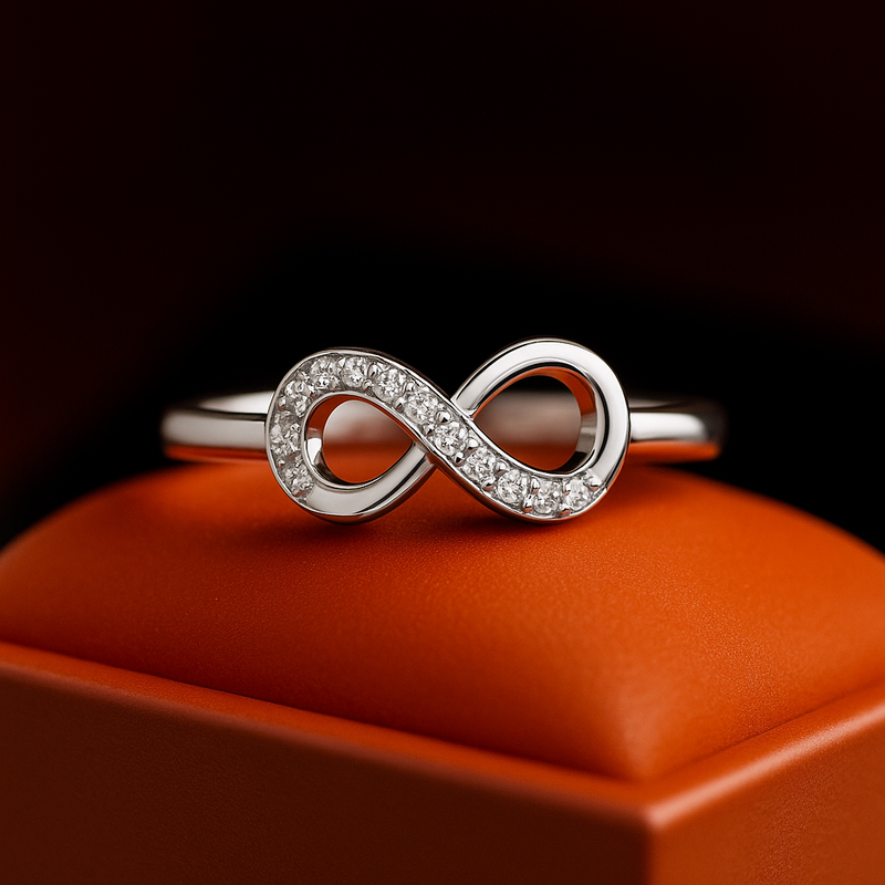 Infinite 925 Silver Ring